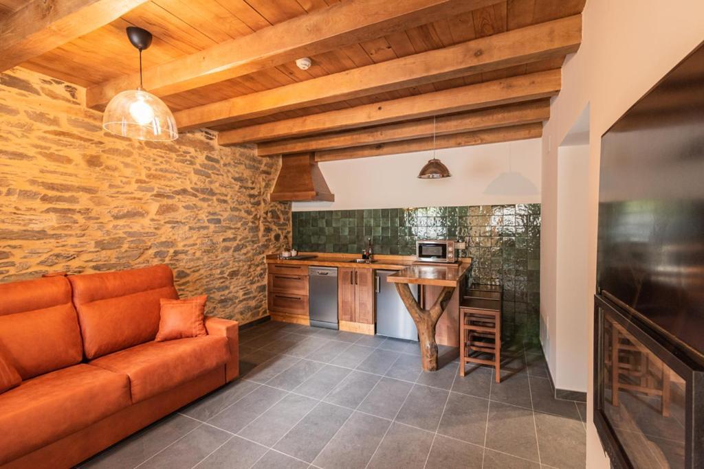 Apartamentos Rurales Casa Llongo Coana Bagian luar foto
